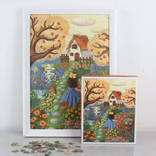 500pcs Jigsaw Puzzle-PJLT-Maiden's Garden