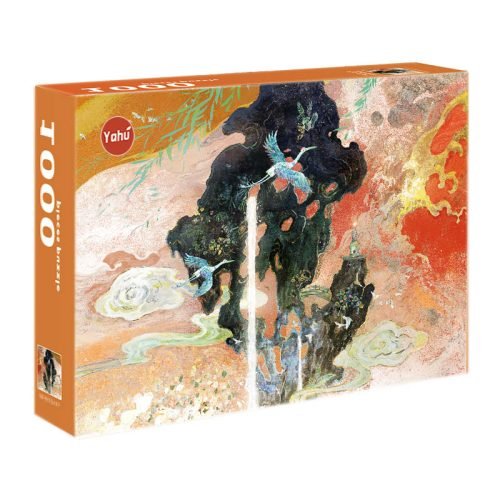 Millennium Grand Canal Scroll - Partial Yahu Puzzle-1000 Piece Puzzle-Millennium Grand Canal Scroll-Partial