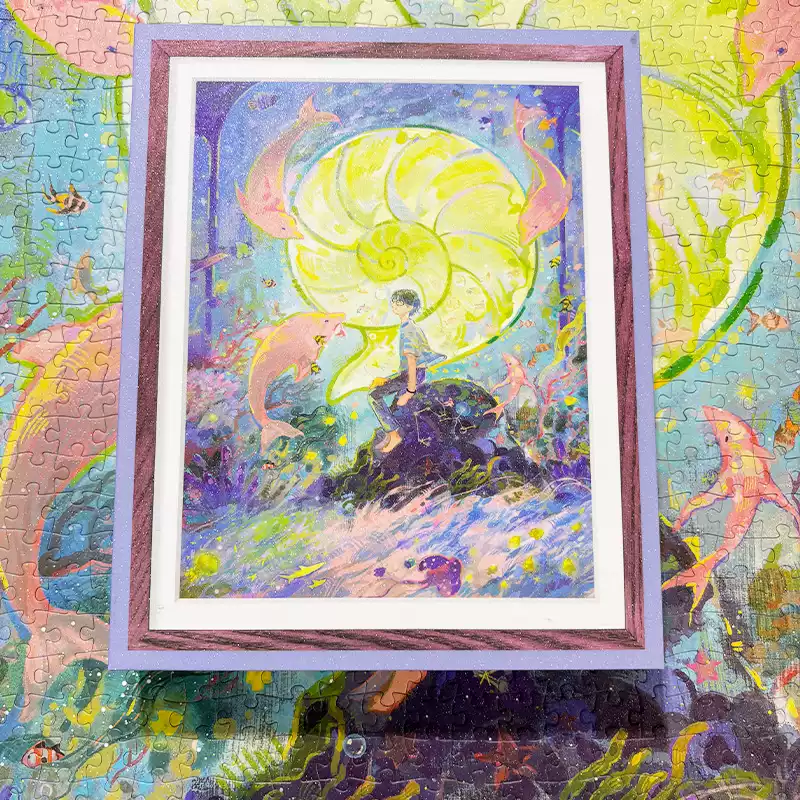 1000pcs Jigsaw Puzzle-TuTuDingDang-Missing Silently