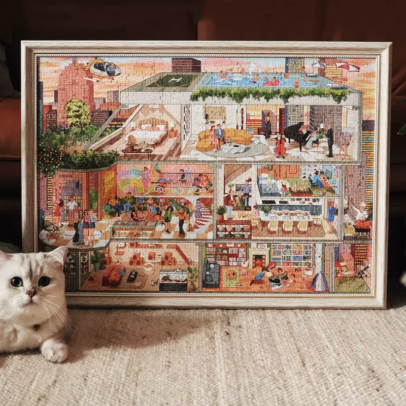 Perma Puzzle-1000 Piece-My Aspiration-Modern Life