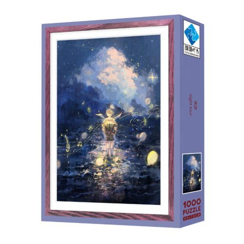 1000pcs Jigsaw Puzzle-TuTuDingDang-Night Tour