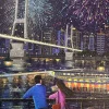 Night View by the River (2) 1000pcs Jigsaw Puzzle-TuTuDingDang-Night View by the River