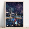 Night View by the River (4) 1000pcs Jigsaw Puzzle-TuTuDingDang-Night View by the River