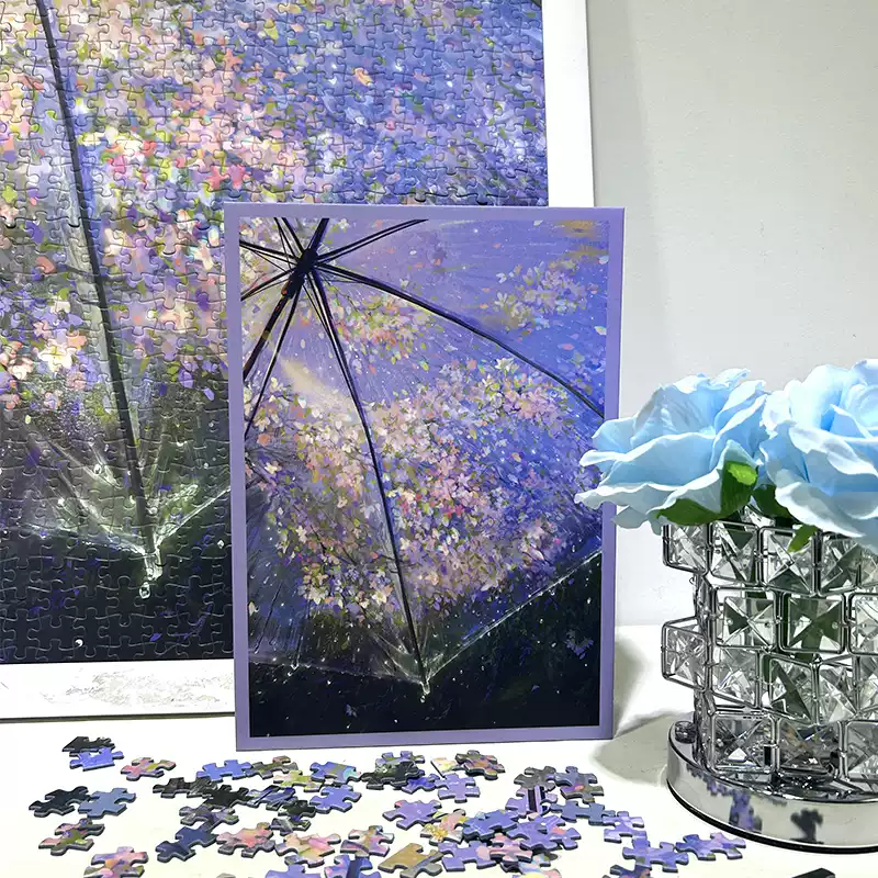 1000pcs Jigsaw Puzzle-PJLT-Flower Umbrella