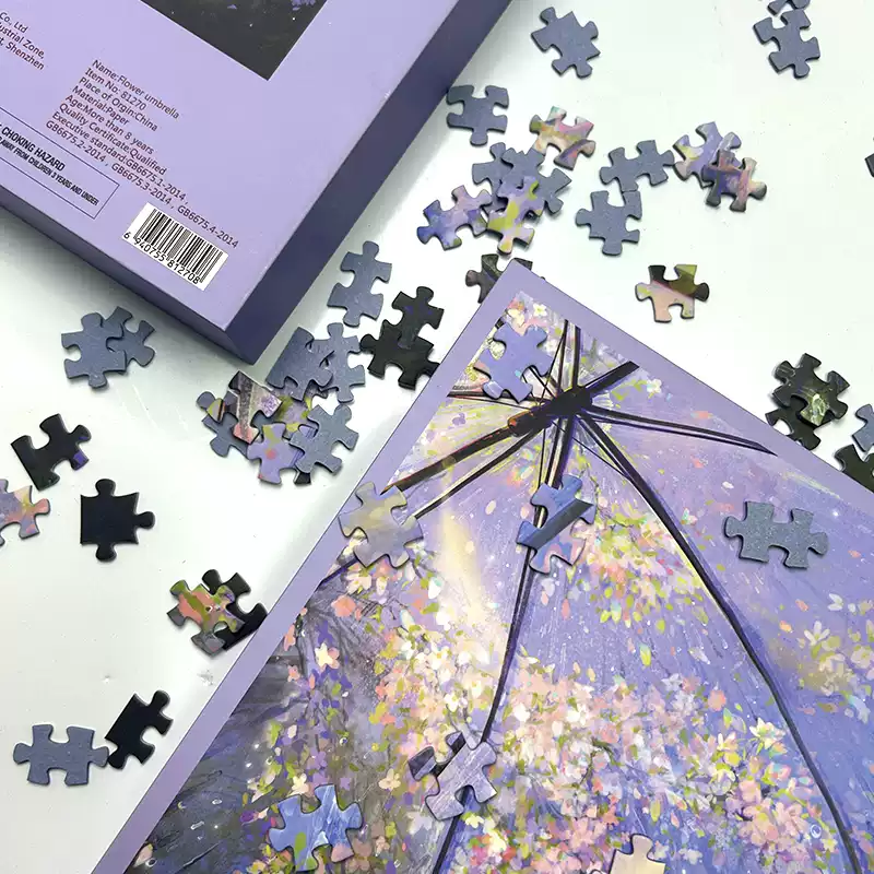 1000pcs Jigsaw Puzzle-PJLT-Flower Umbrella