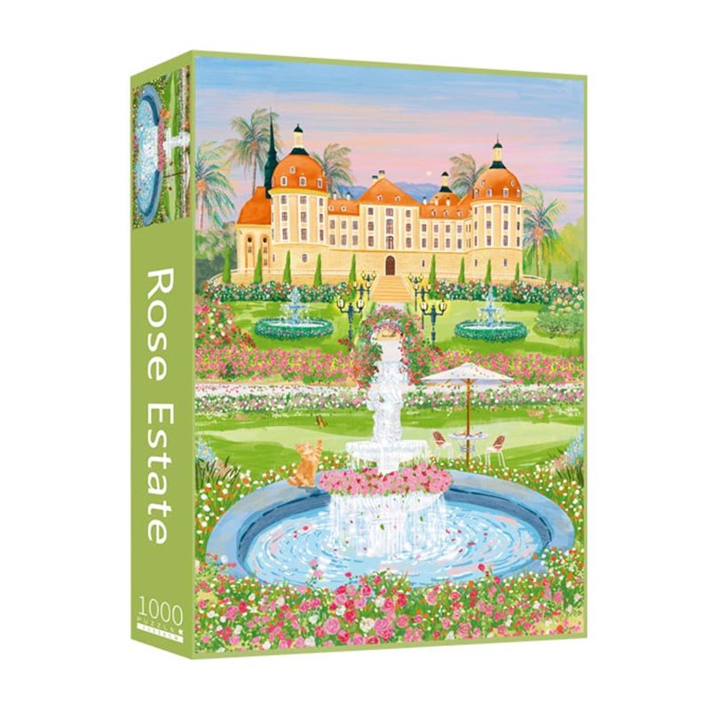 1000pcs Jigsaw Puzzle-PJLT-Rose Estate