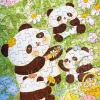 165pcs Jigsaw Puzzle-TuTuDingDang-Panda Flower