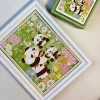165pcs Jigsaw Puzzle-TuTuDingDang-Panda Flower