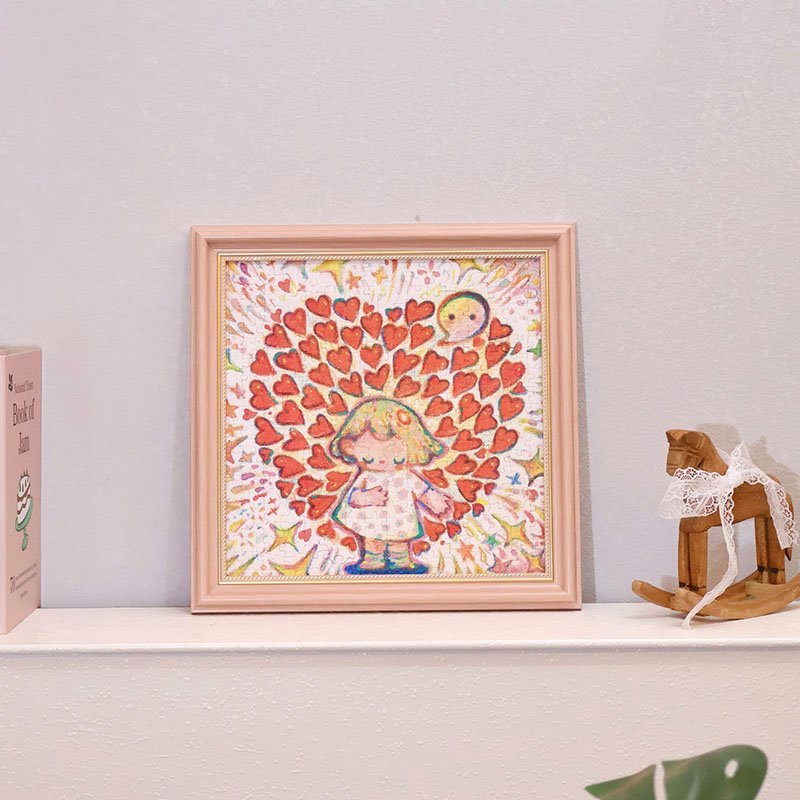 Perma Puzzle-321 Piece Irregular Cut-Tiny Me Series-Love Out Loud