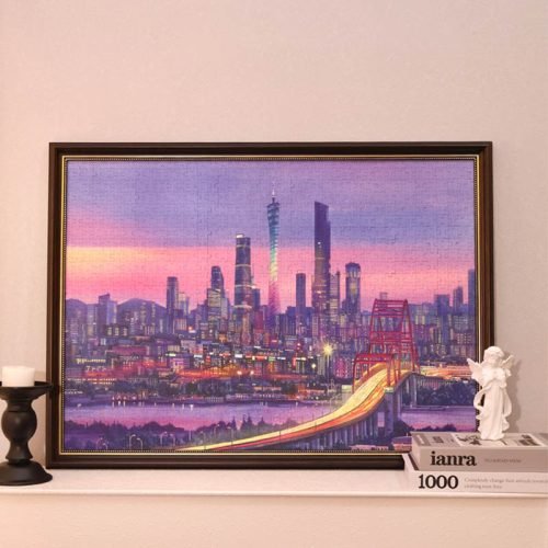 Perma Puzzle-1000 Piece-Guangzhou Skyline