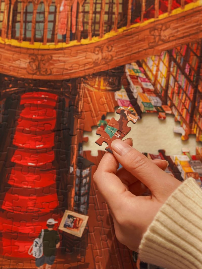 Perma-Livraria Lello (6) Perma Puzzle-1000 Piece-Livraria Lello