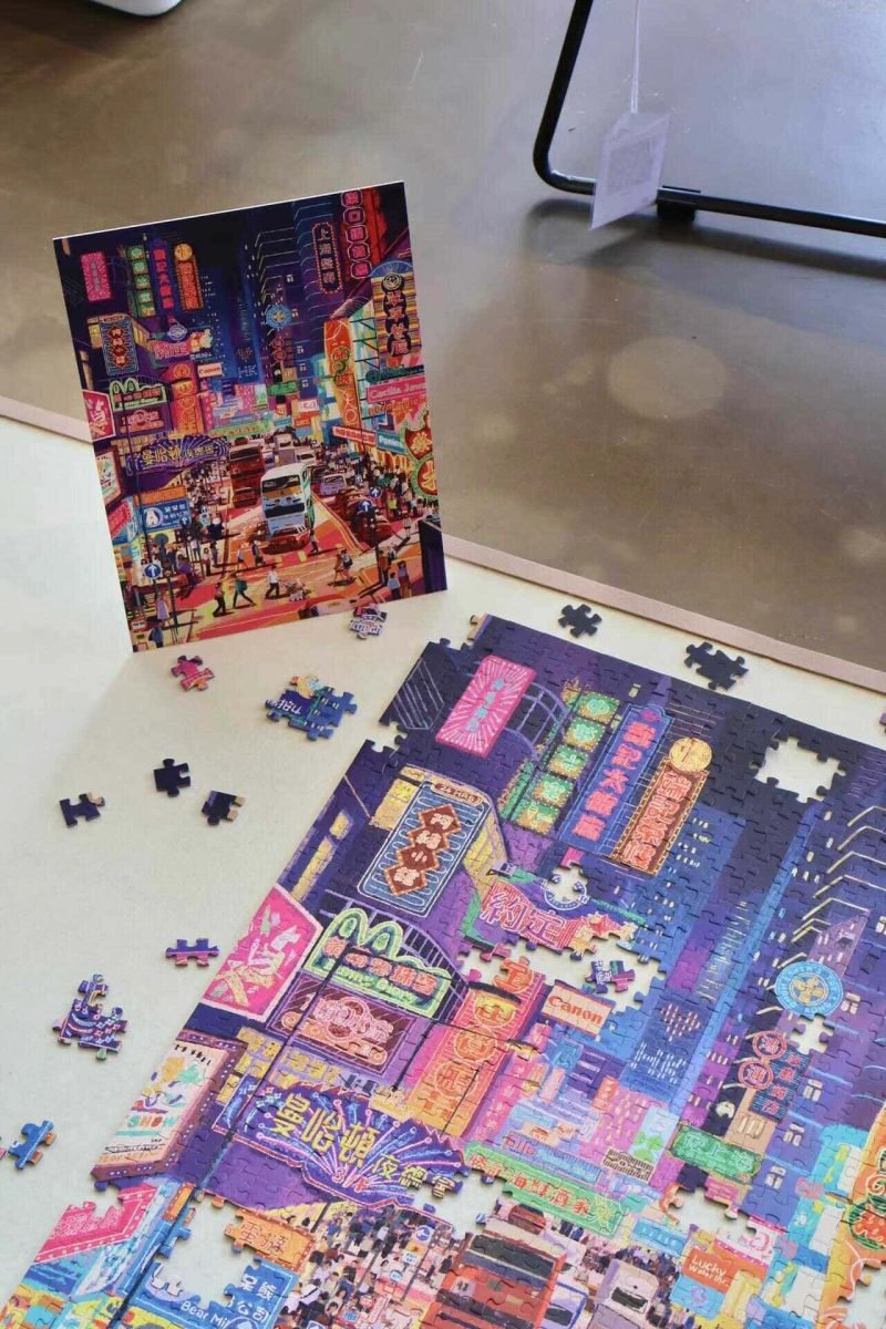 Perma Puzzle-1000 Piece-Hong Kong