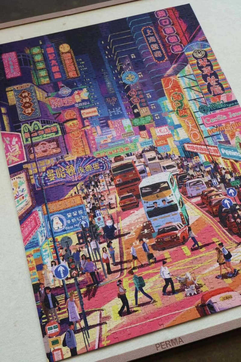 Perma Puzzle-1000 Piece-Hong Kong