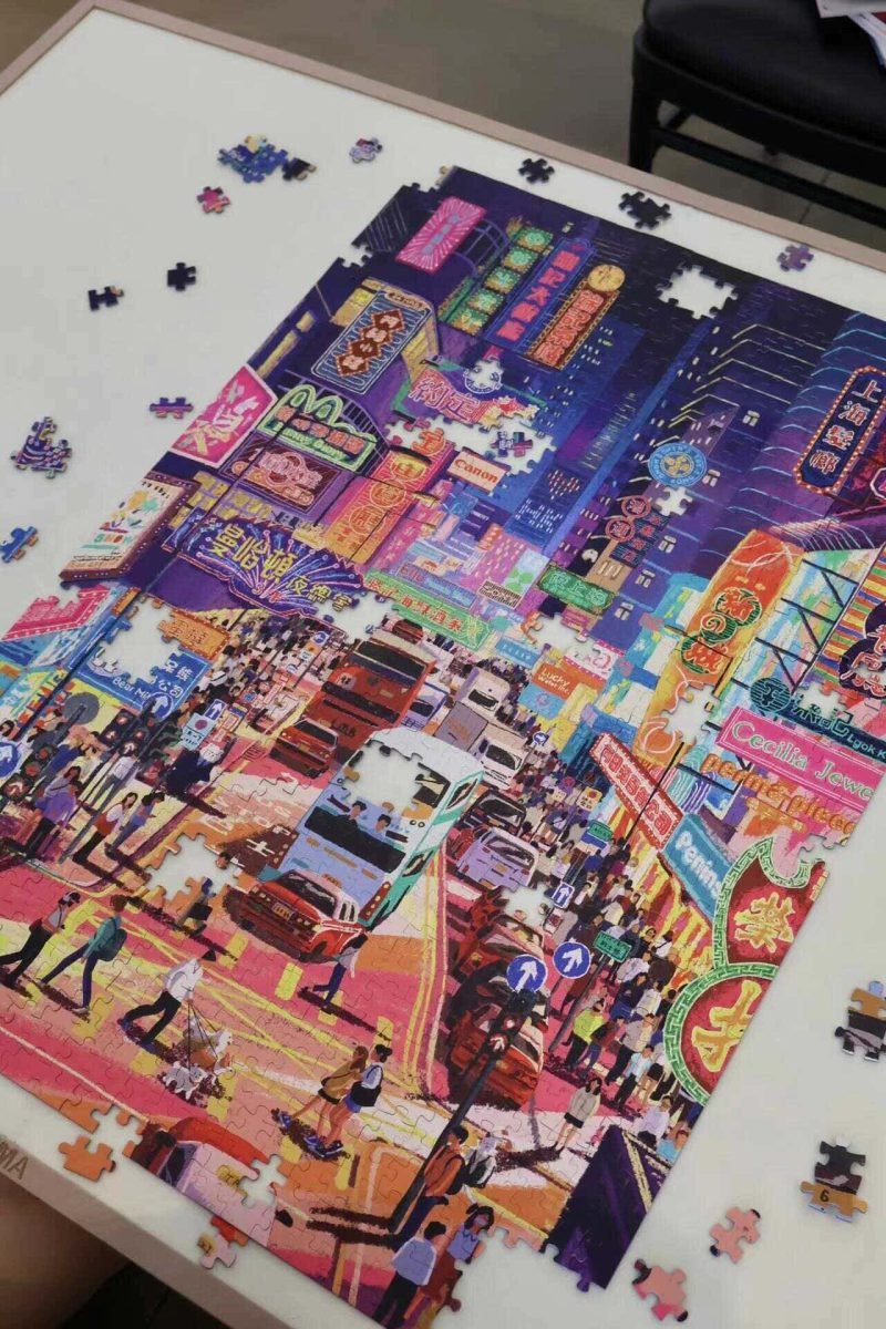 Perma Puzzle-1000 Piece-Hong Kong