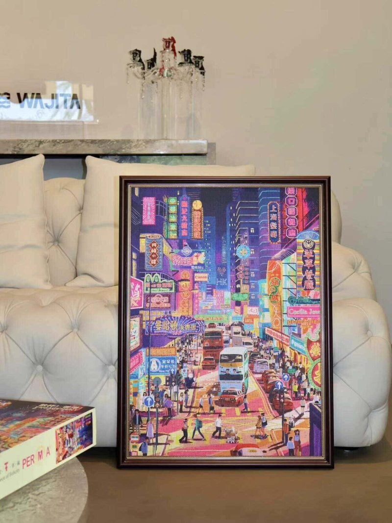 Perma Puzzle-1000 Piece-Hong Kong