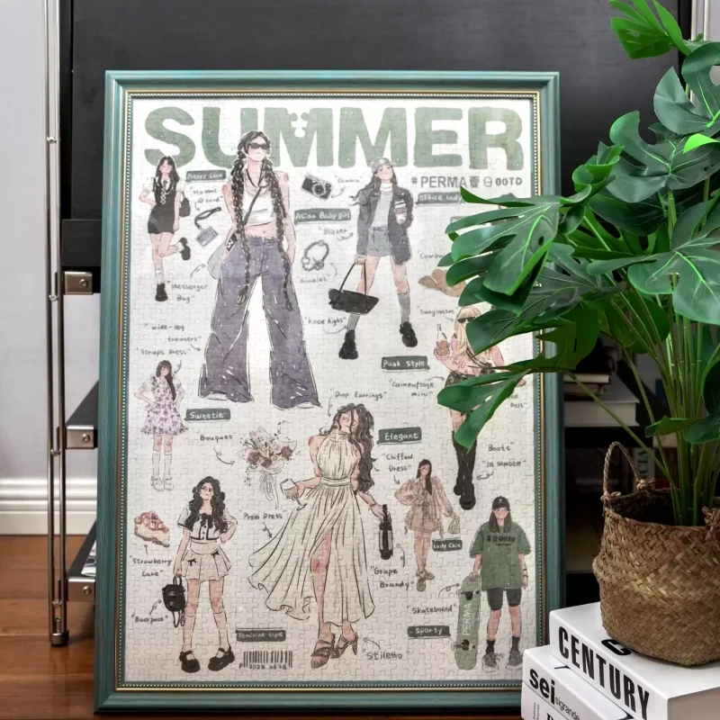 Perma Puzzle-1000 Piece-Summer OOTD