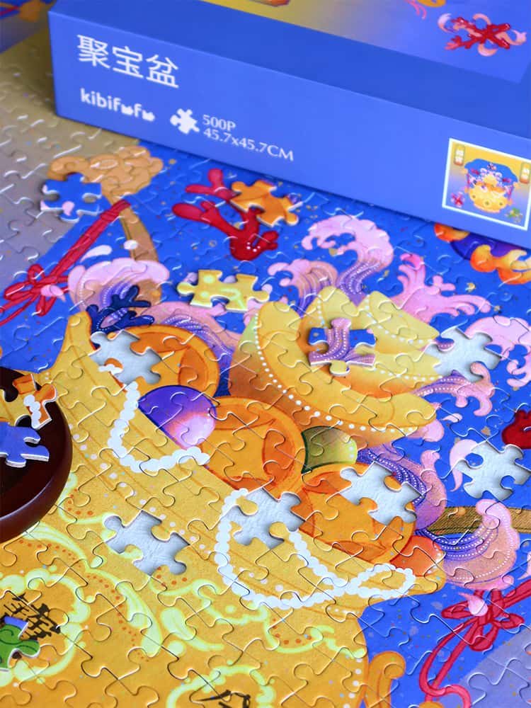 Prosperity Vortex (3) 500pcs Jigsaw Puzzle-Kibifufu-Prosperity Vortex