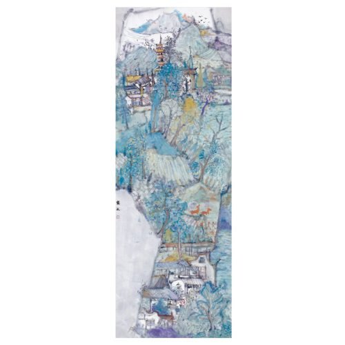 Sacred Peaks and Silent Realm1 Zhiju-1000 Piece Puzzle-Sacred Peaks and Silent Realm