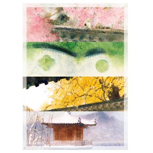 Scenery of the Seasons Zhiju-1000 Piece Puzzle-Scenery of the Seasons