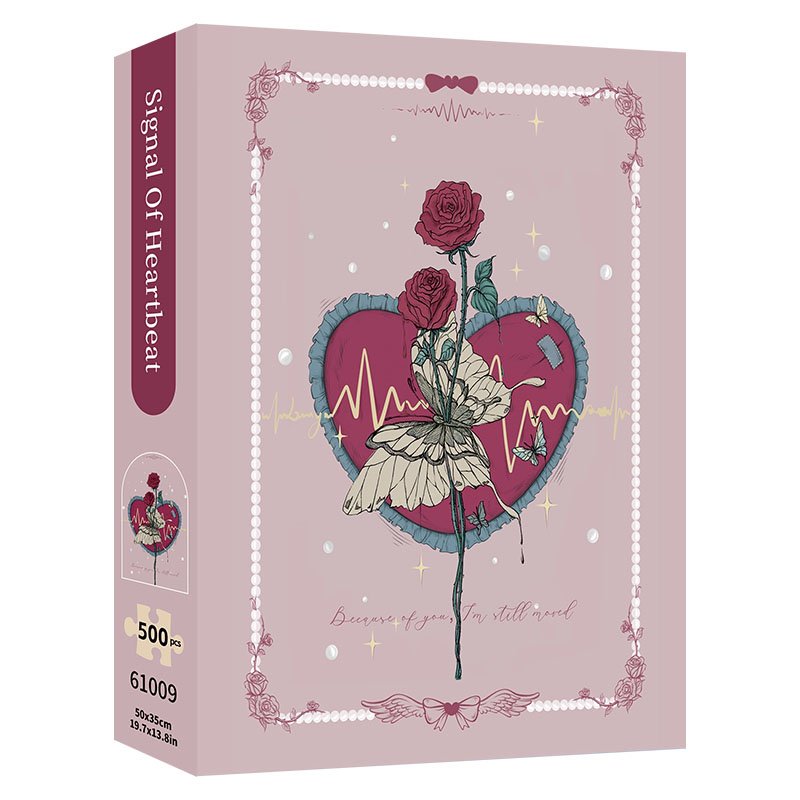 Signal of Heartbeat 500pcs Jigsaw Puzzle-TKX-Signal of Heartbeat