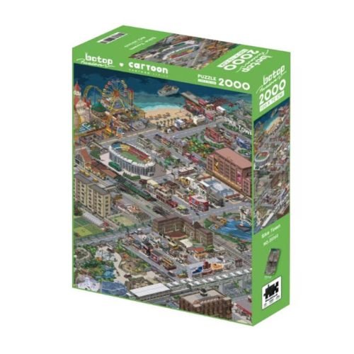 Sike Town Puzzle 2000 Piece Discontinued-2000pcs Jigsaw Puzzle-Botop-Sike Town