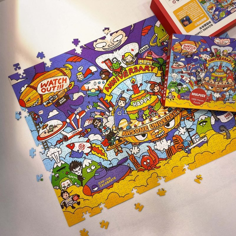 Soulpuzz-Bizarre Carnival-Jigsaw Puzzle 1000pcs