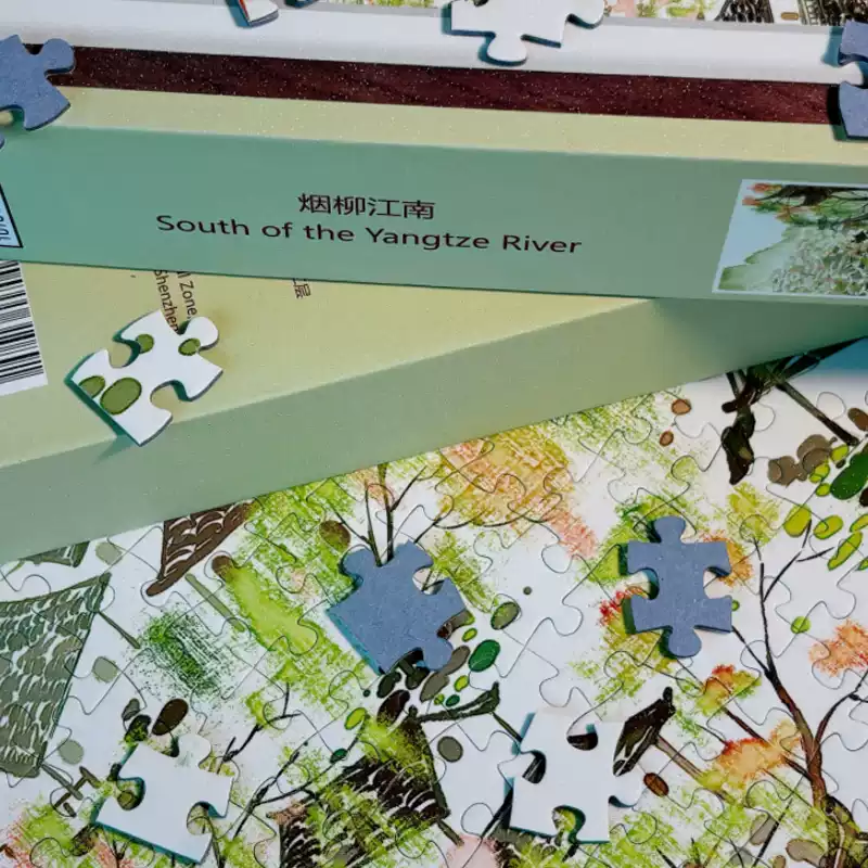 1000pcs Jigsaw Puzzle-TuTuDingDang-South of the Yangtze River