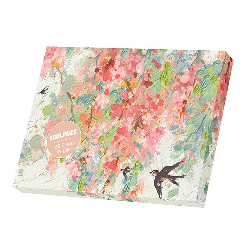Spring Atmosphere Soulpuzz Cartoon 165pcs Jigsaw Puzzles Collection Chinese Garden