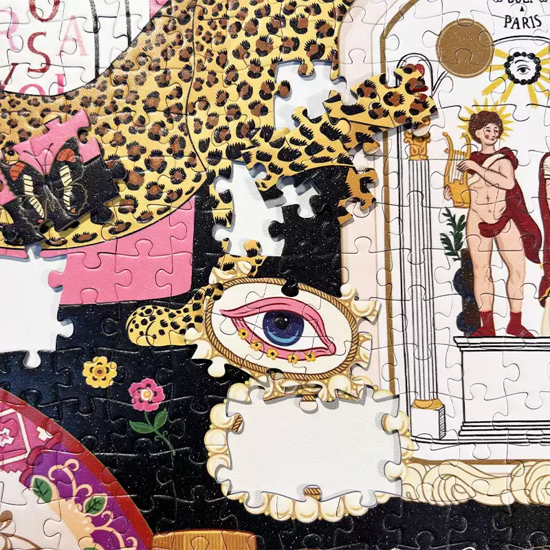 1000pcs Jigsaw Puzzle-TuTuDingDang-Spring Joyful Checklist