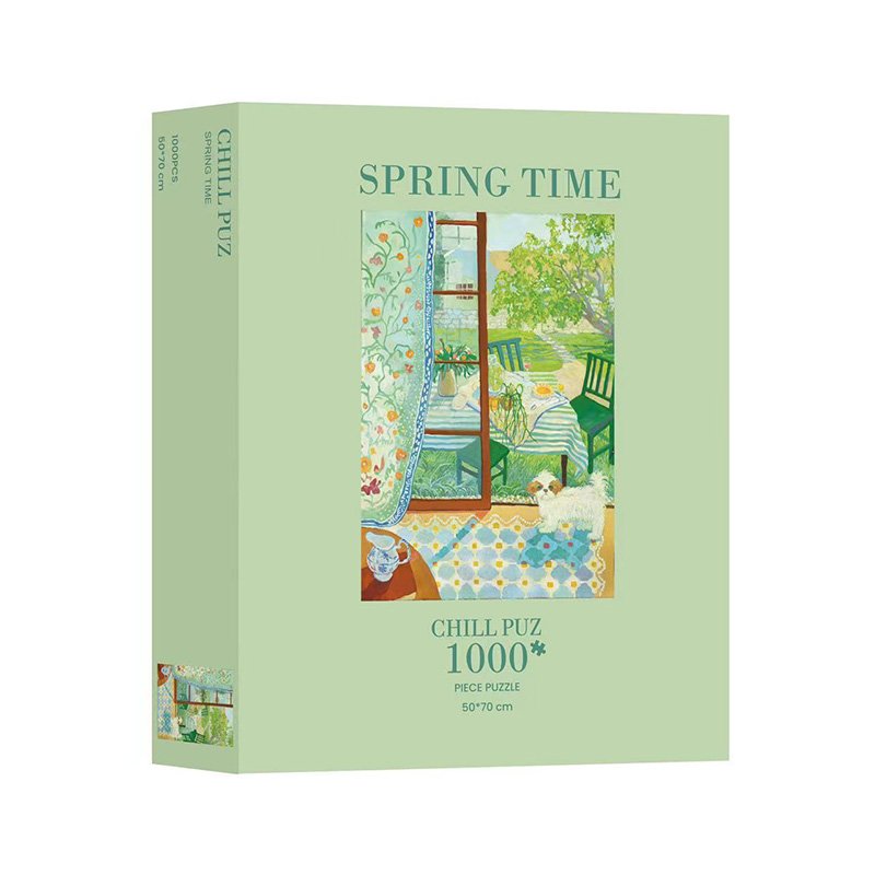 Spring Time Chill Puz-1000 Piece Puzzle-Spring Time