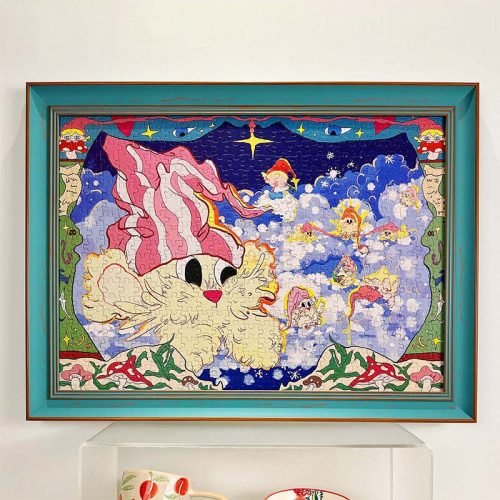 Sandbars in the River of Time-500pcs Jigsaw Puzzle-Star Little Old Man