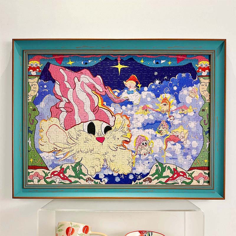 Sandbars in the River of Time-500pcs Jigsaw Puzzle-Star Little Old Man