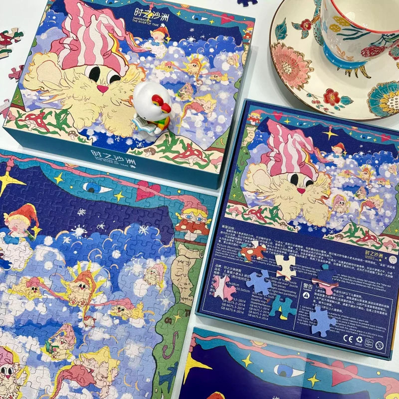 Sandbars in the River of Time-500pcs Jigsaw Puzzle-Star Little Old Man