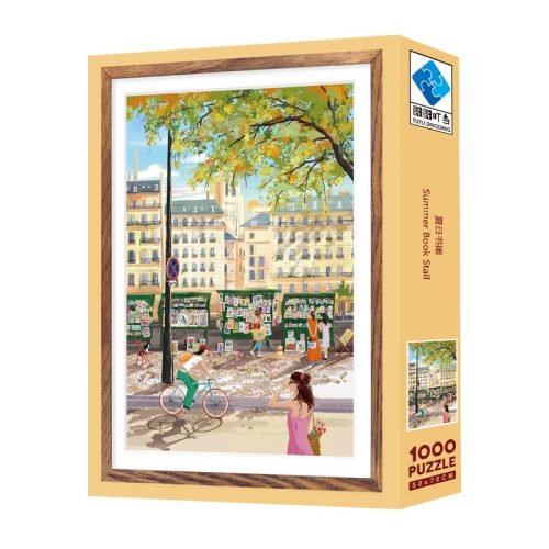1000pcs Jigsaw Puzzle-TuTuDingDang-Summer Book Stall