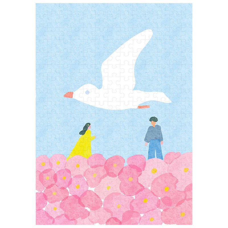 Happy Puzzle-234 Piece Puzzle-Summer Fantasy Serie-Bird