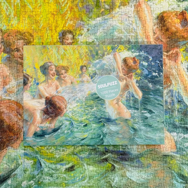 Soulpuzz-Summer Joys on the River-Jigsaw Puzzle 1000pcs