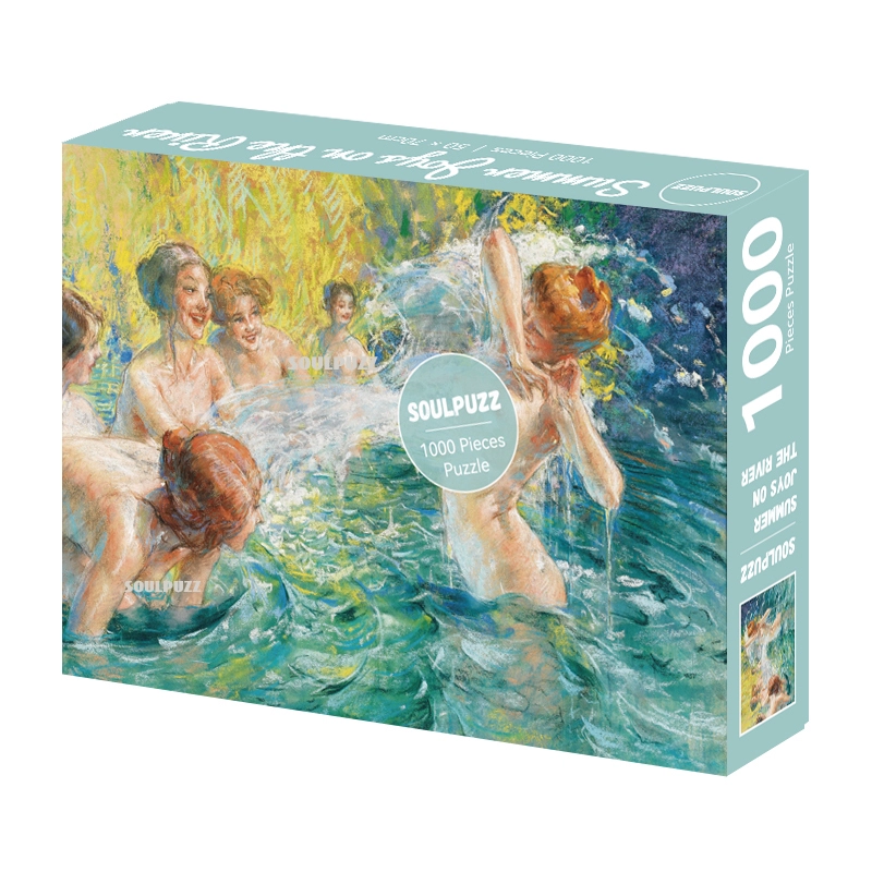 Soulpuzz-Summer Joys on the River-Jigsaw Puzzle 1000pcs