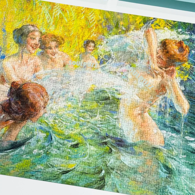 Soulpuzz-Summer Joys on the River-Jigsaw Puzzle 1000pcs