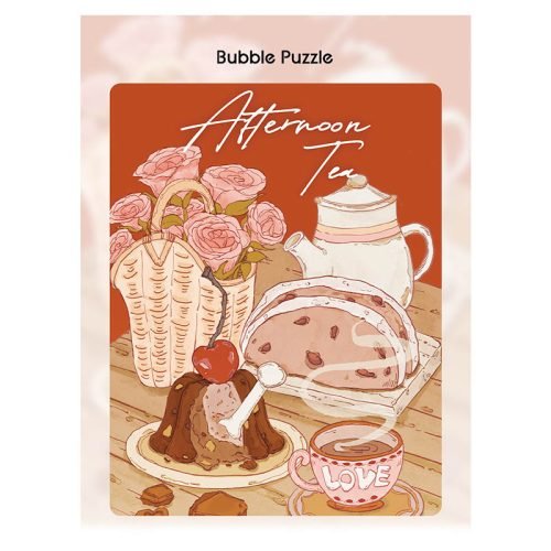 Bubble Puzzle-300pcs Jigsaw Puzzle-Sweet Coffee of Love