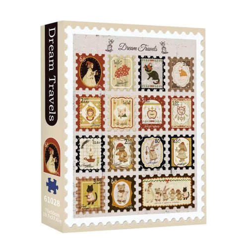 TKX Puzzle-Dream Travels TKX-1000pcs Jigsaw Puzzle-Dream Travels