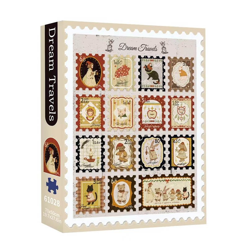 TKX-1000pcs Jigsaw Puzzle-Dream Travels