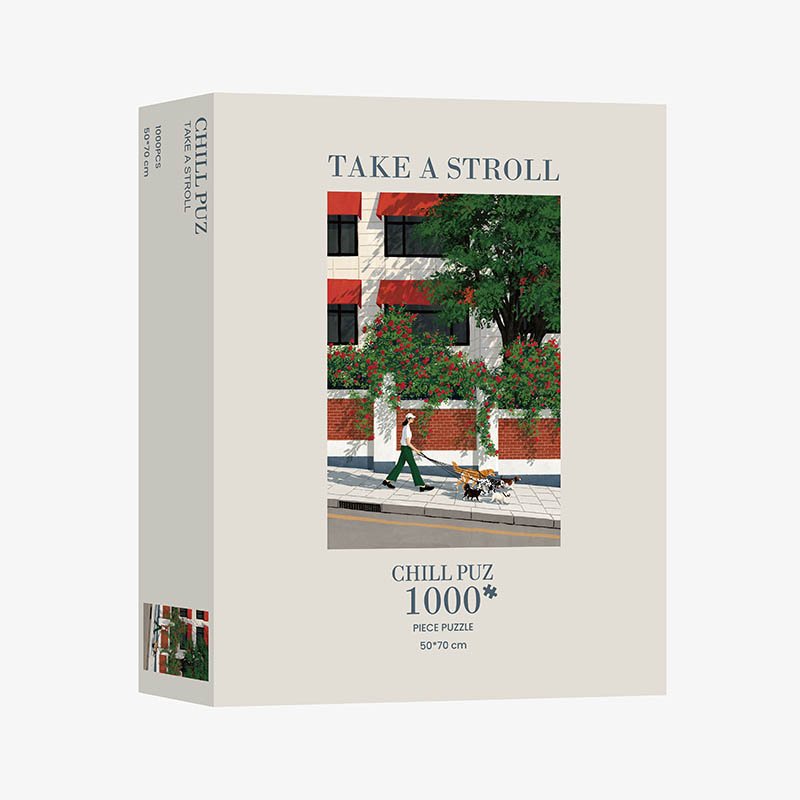 Take a Stroll Chill Puz-1000 Piece Puzzle-Take a Stroll