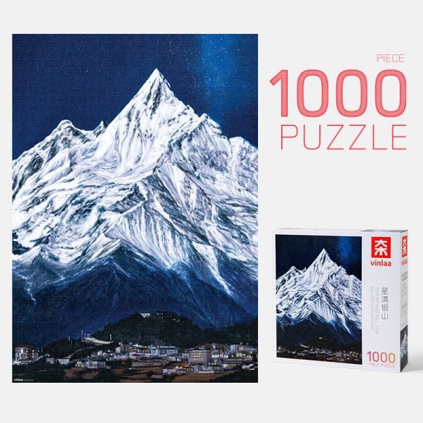 1000pcs Jigsaw Puzzle-Vinlaa-The Stars Fill The Silver Mountain