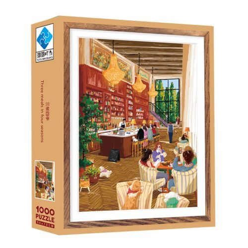 1000pcs Jigsaw Puzzle-TuTuDingDang-Three Meals in Four Seasons