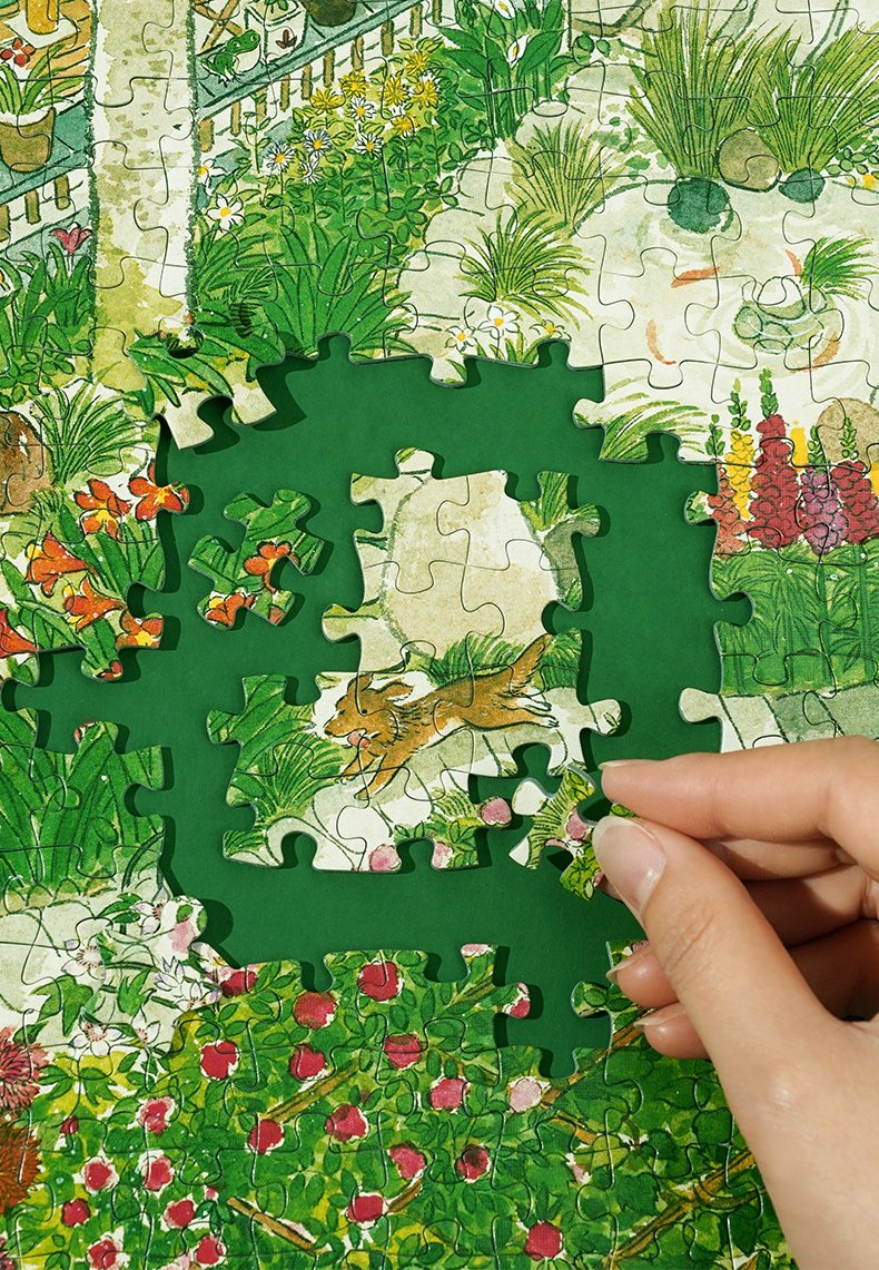Toi-1000pcs Jigsaw Puzzle-Grandpa's Yard