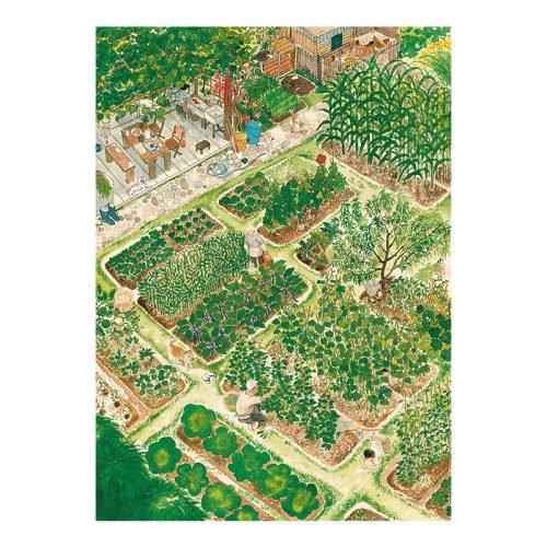 Toi-1000pcs Jigsaw Puzzle-Grandpa's Yard