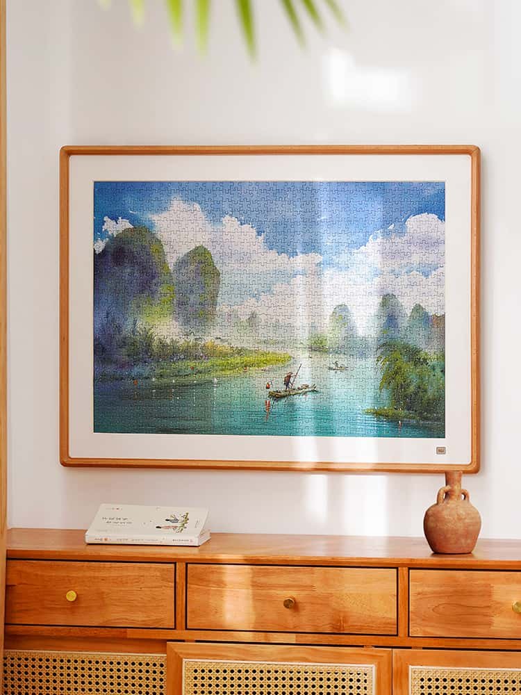Toi-1000pcs Jigsaw Puzzle-Li River Landscape