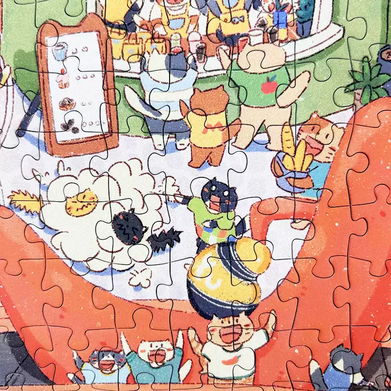 728pcs Jigsaw Puzzle-PJLT-Trail Whisper Camp