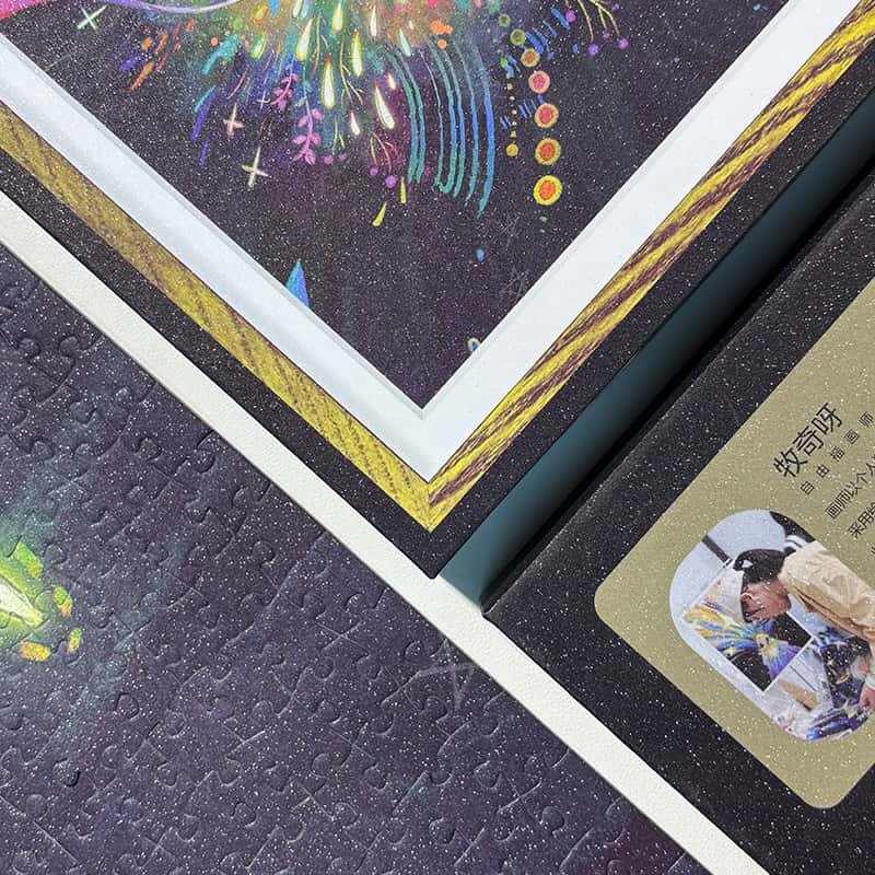 1000pcs Jigsaw Puzzle-TuTuDingDang-Solitary Moon Companionship