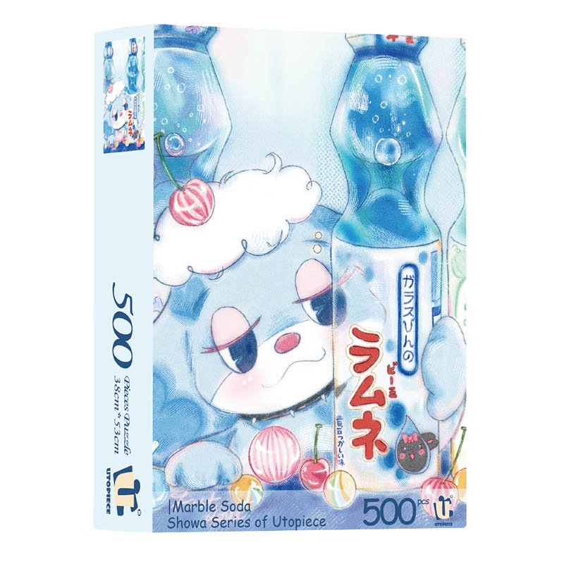 500pcs Jigsaw Puzzle-Utopiece-Marble Soda